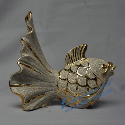 【陶瓷工藝品 送禮 廠家直銷 電鍍擺件 錦鯉】?jī)r(jià)格,廠家,圖片,陶瓷工藝品,汕頭市潮陽(yáng)區(qū)金灶玉素陶瓷經(jīng)營(yíng)部-